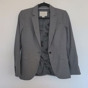 Banana Republic, 2P, gray, suit blazer